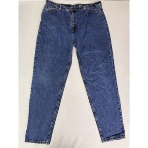 Vintage 90s Levi's 522 Tapered Fit Tapered Leg Jeans Women's 22 Long Made in USA